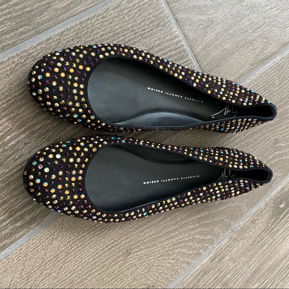 Giuseppe Zanotti embellished flats - Picture 4 of 9